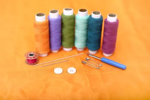 Sewing thread Stock Photos
