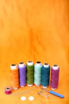 Sewing thread Stock Photos