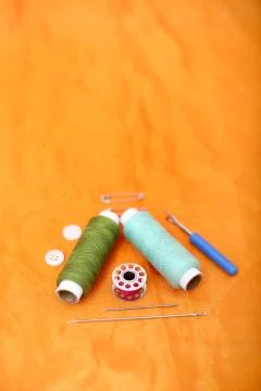 Sewing thread Stock Photos