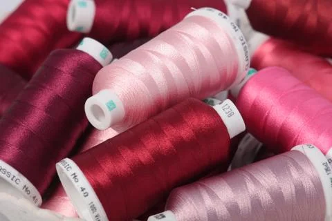 Sewing threads Stock Photos