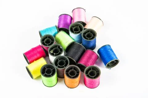 Sewing threads Stock Photos
