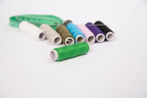 Sewing threads Stock Photos