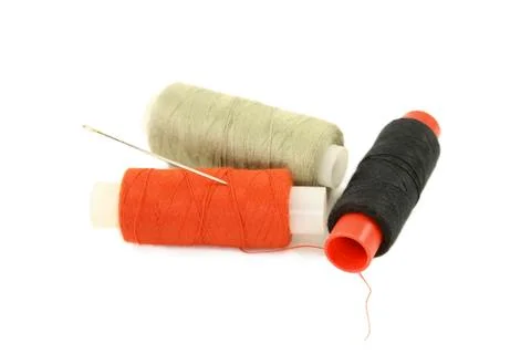 Sewing threads Stock Photos