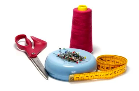 Sewing tools Stock Photos