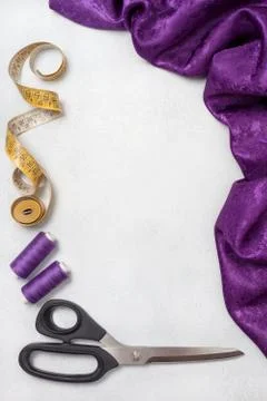 Sewing tools Stock Photos