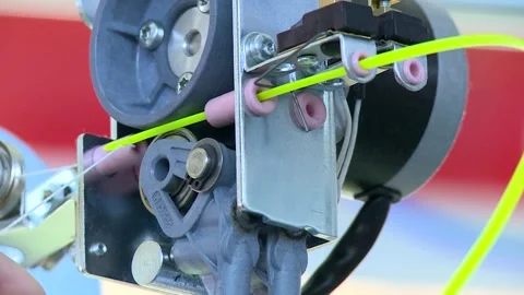 Sewing workshop close-up 2 Stock Footage 318849253