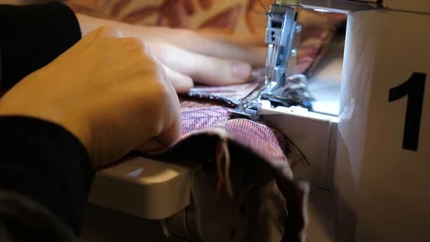 Sewingmachine Stock Footage