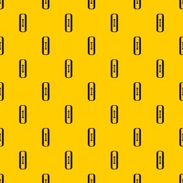 Sewn rectangular button pattern vector 스톡 일러스트