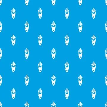 Sewn zip pattern vector seamless blue イラスト素材
