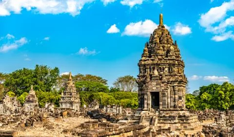 Sewu Temple at Prambanan in Central Java, Indonesia Fotos de archivo