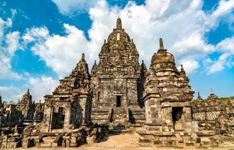 Sewu Temple at Prambanan in Central Java, Indonesia Stock-Fotos