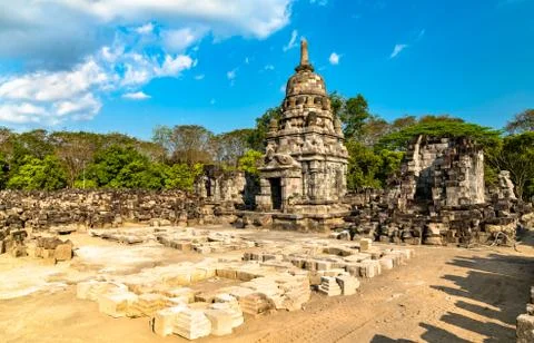 Sewu Temple at Prambanan in Central Java, Indonesia Fotos Stock
