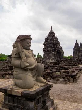 Sewu Temple, Prambanan, Java, Indonesia Fotos Stock