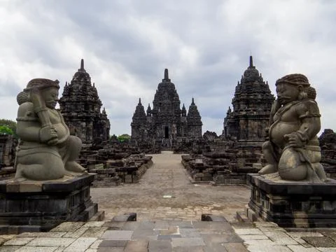 Sewu Temple, Prambanan, Java, Indonesia Stock-Fotos