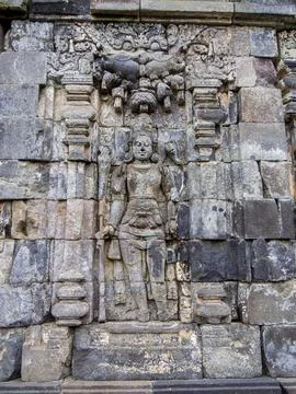 Sewu Temple, Prambanan, Java, Indonesia Stock Photos