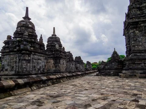 Sewu Temple, Prambanan, Java, Indonesia Stock-Fotos