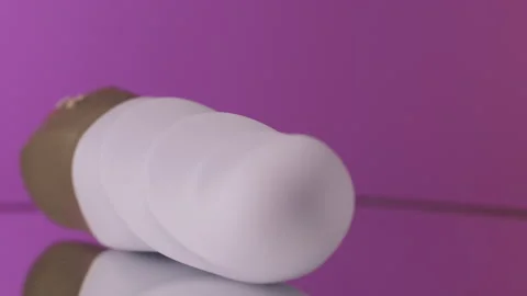 Sex vibrator on isolated background. Creative. Modern models of vibrators for Stock Footage 178569497