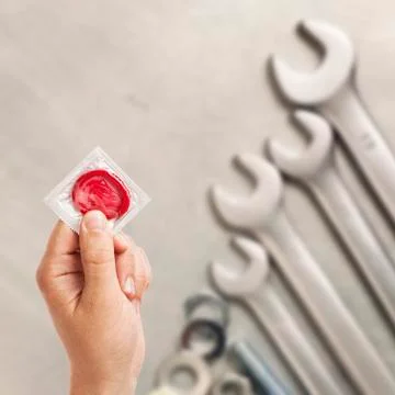 Sex at work Stock Photos