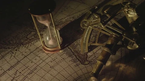 Sextant hourglass old map 2 9 Видео 83318613