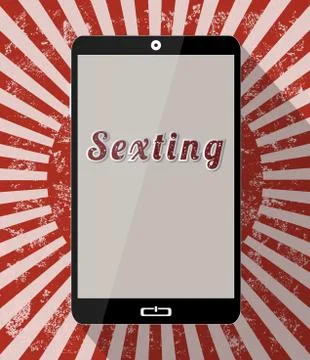 Sexting Stock Illustration
