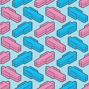 Sexual diversity pattern seamless. Concept Sexual preference background Stock Illustration