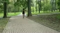 The sexual girl coquette in a hat HD Footage