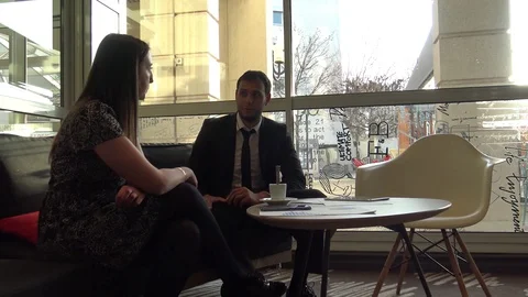 Sexual harassment at work Stock Footage 124858424