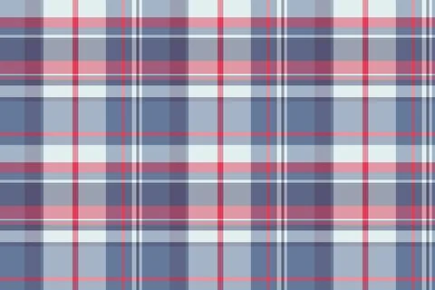 Sexual plaid vector check, wrapping tartan seamless pattern. No people fabr.. Stock Illustration