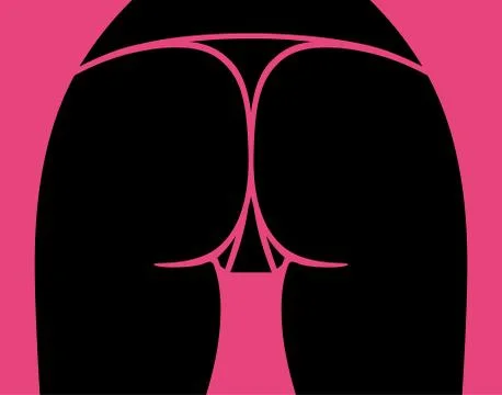 Sexy ass Stock Illustration