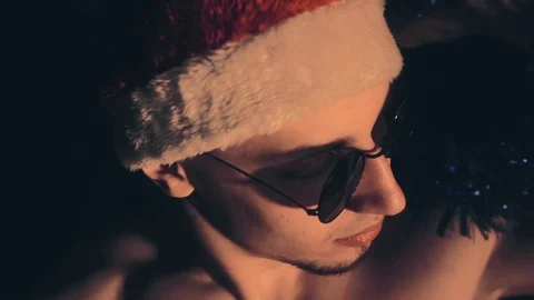 Sexy bad Santa Stock Footage 100307549