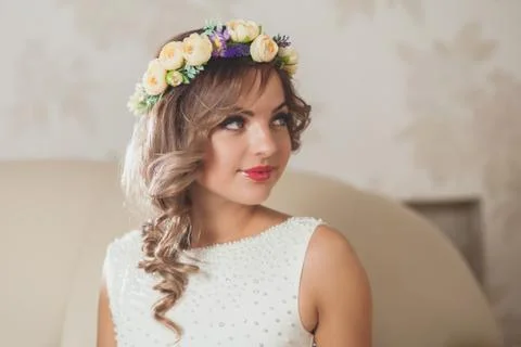 Sexy bride wedding Foto stock