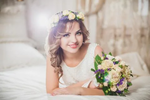 Sexy bride wedding Stock-Fotos