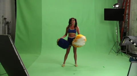 Sexy Cheerleader Stock Video Footage | Royalty Free Sexy Cheerleader