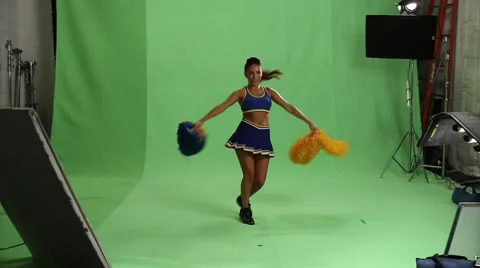 Sexy Cheerleader Stock Video Footage | Royalty Free Sexy Cheerleader