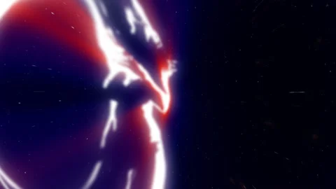 Sexy dancer in neon light rays with graphic elements 05 Stock Footage 147713322