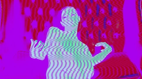 Sexy dancer party topless disco woman strips striptease Stock Footage 118967805