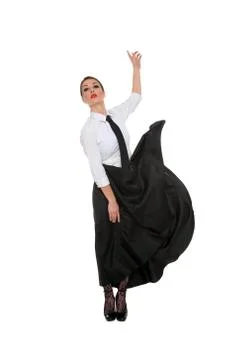 Sexy dancer Stock Photos