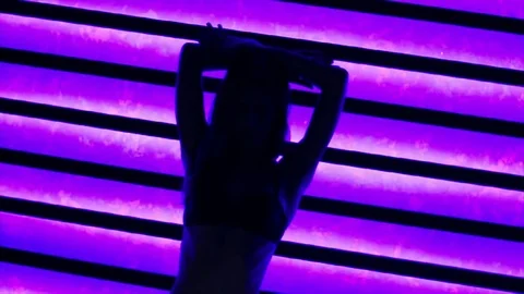 Sexy dancing light Stock-Footage 72608234