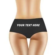 Sexy woman big booty. Vector girl in bikini Illustration #64795552