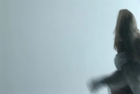 Sexy female dances Stock Footage