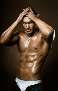 Sexy guy Foto stock