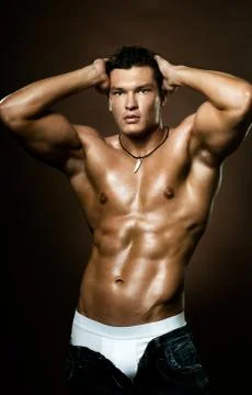Sexy guy Foto stock