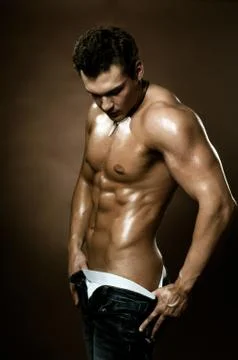 Sexy guy Stock Photos