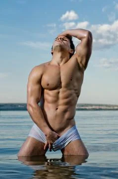 Sexy guy Stock Photos