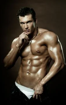 Sexy guy Foto stock