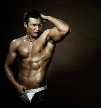 Sexy guy Stock Photos