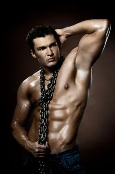 Sexy guy Stock Photos