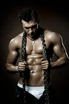 Sexy guy Stock Photos