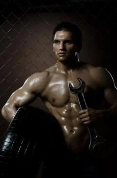 Sexy guy Stock Photos