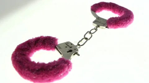 Sexy handcuffs Video stock 34474371